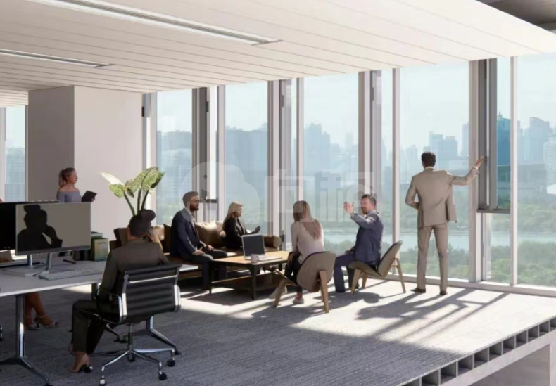 保利浦开金融中心写字楼 2900m²办公室出租 8元/m²/天 简单装修