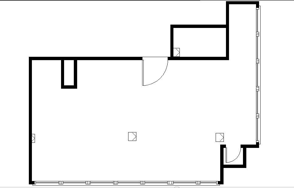 银统大厦写字楼 233m²办公室 4.5元/m²/天 毛坯