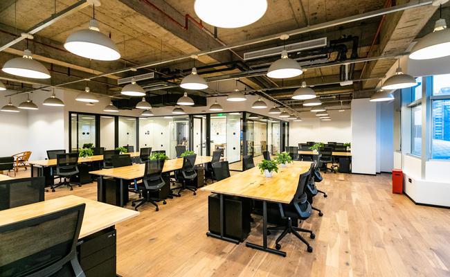 北岸长风 WeWork 300m²共享办公 精品装修