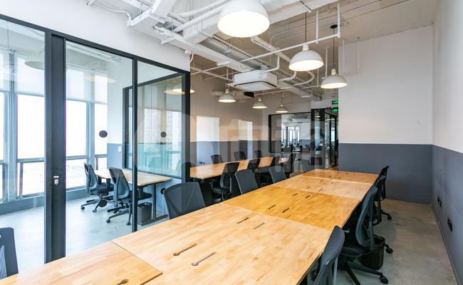 新梅联合广场 wework 90m²共享办公 精品装修