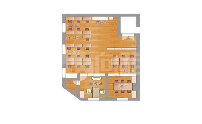 沙田大厦写字楼 73m²办公室 5.58元/m²/天 精品装修