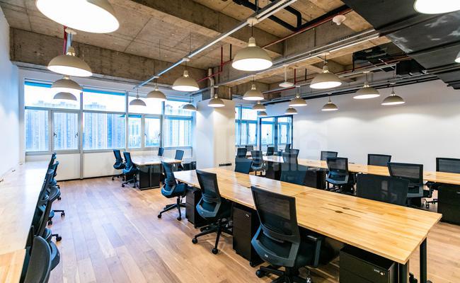 北岸长风 WeWork 155m²共享办公 精品装修